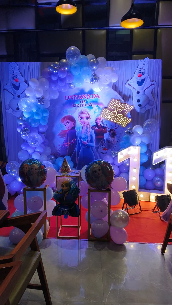 Mermaid Birthday Party Setup