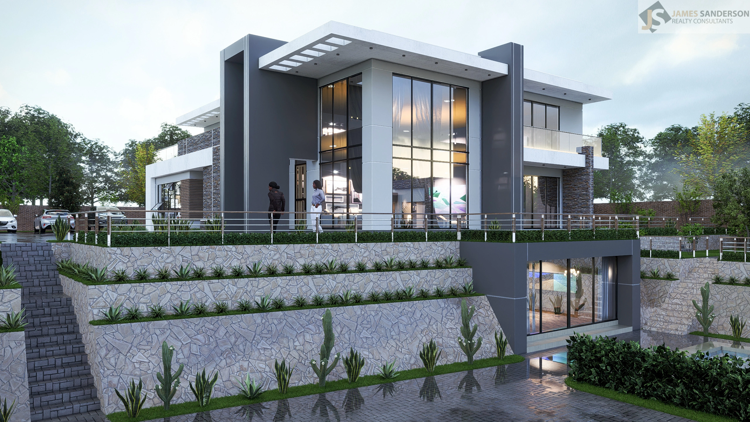 Luxury duplex render 4