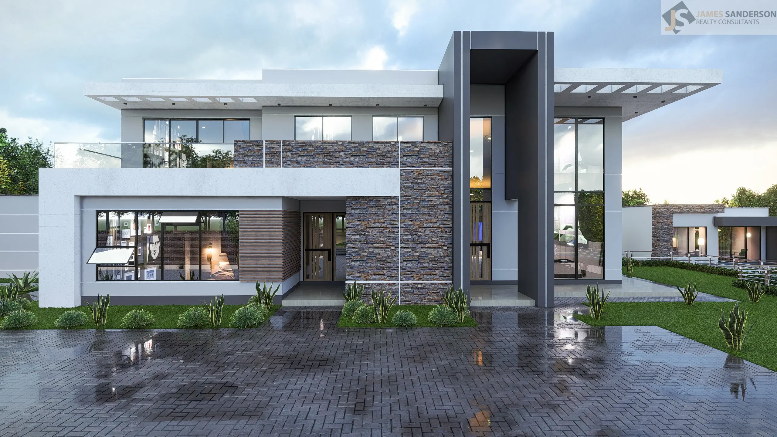 Luxury duplex render 2