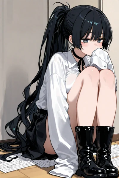 The Girl with Glasses Hides Her Beauty