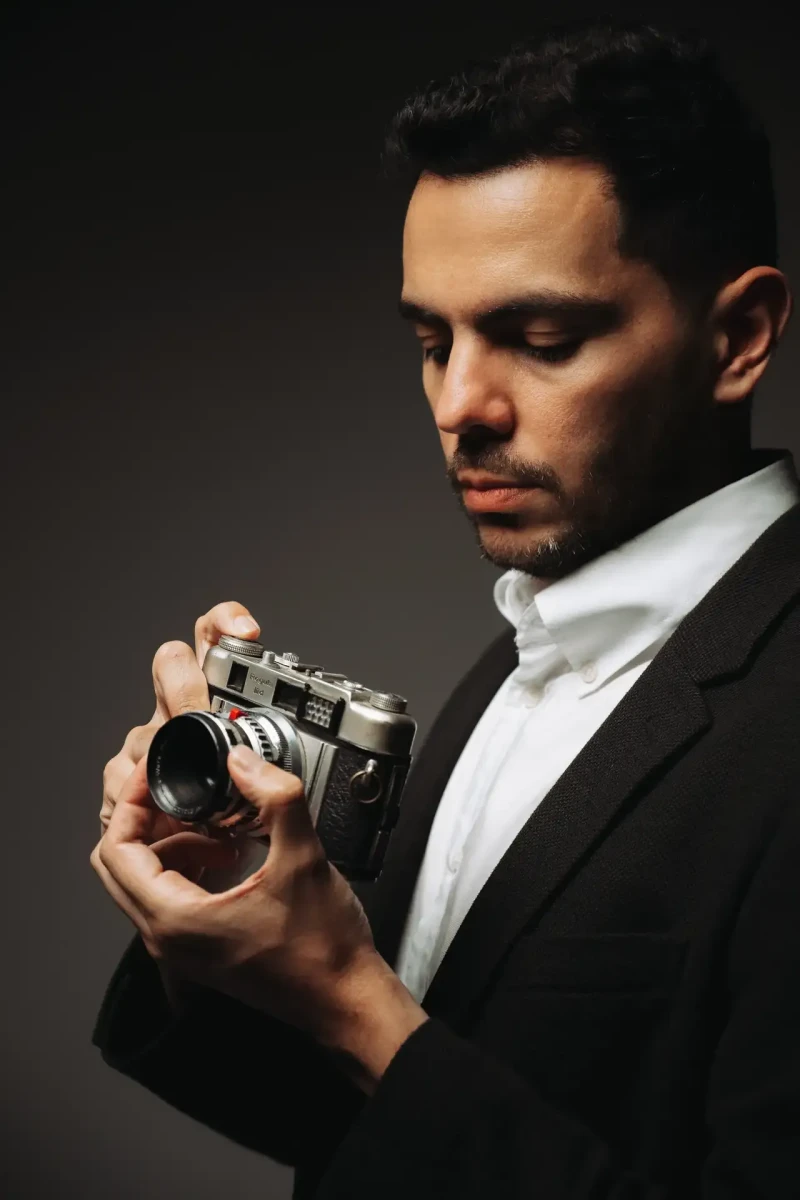 Fotógrafo vintage Musan DUAL PRODUCTORA
