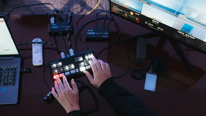 Streaming y switcher en vivo | DUAL PRODUCTORA