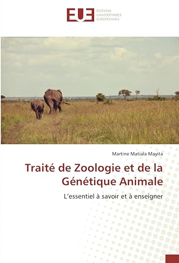 Traite De Zoologie Et