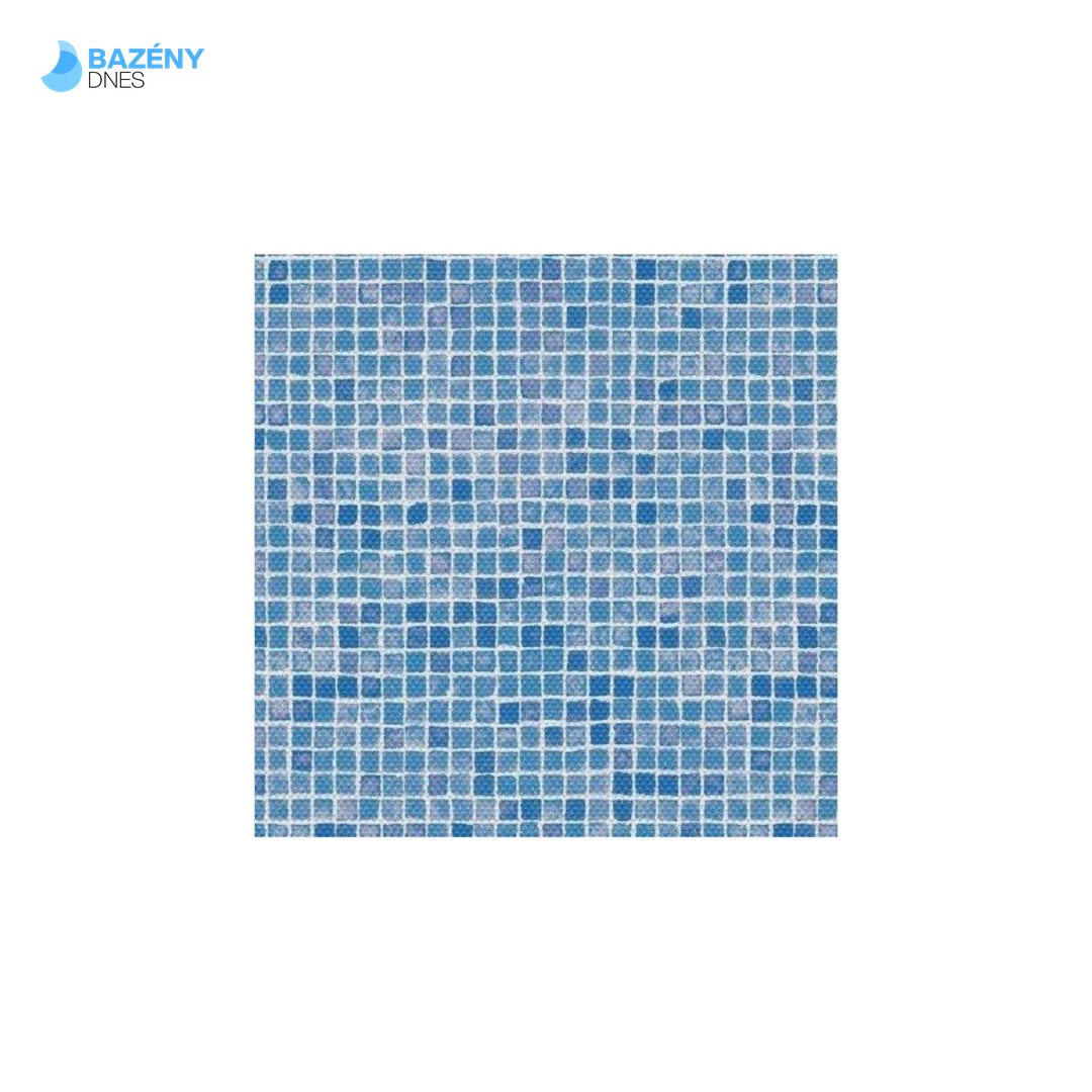 Avfol dekoráció Anti - Slip - Mosaic Azur; 1, 65 m szélesség, 1, 5 mm, szerep 25m