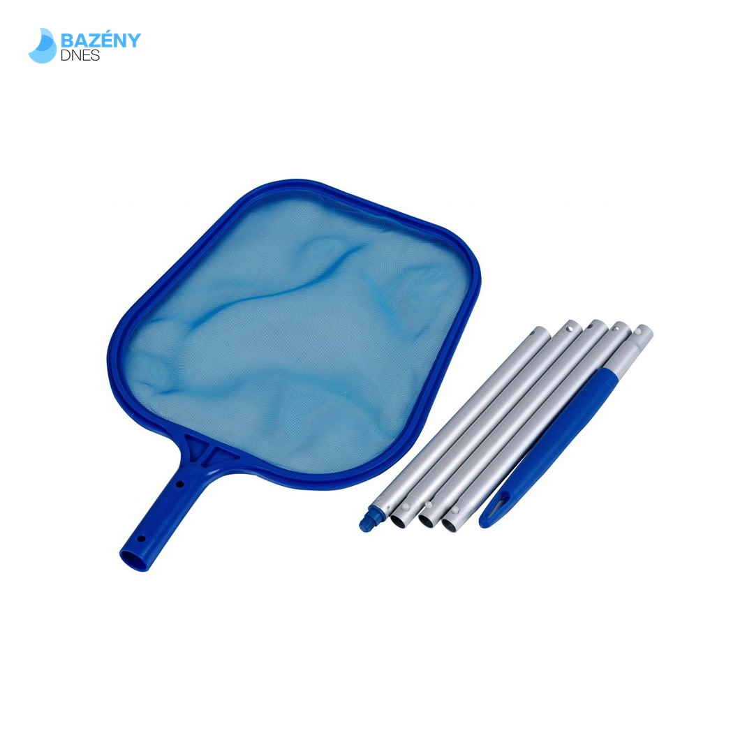 Bazénová síťka hladinová standard se skládací tyčí 120cm