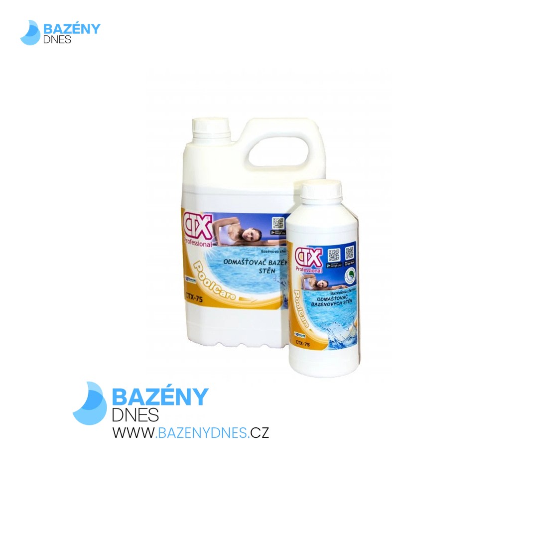 CTX - 75 odmašťovač stěn bazénu 1 L
