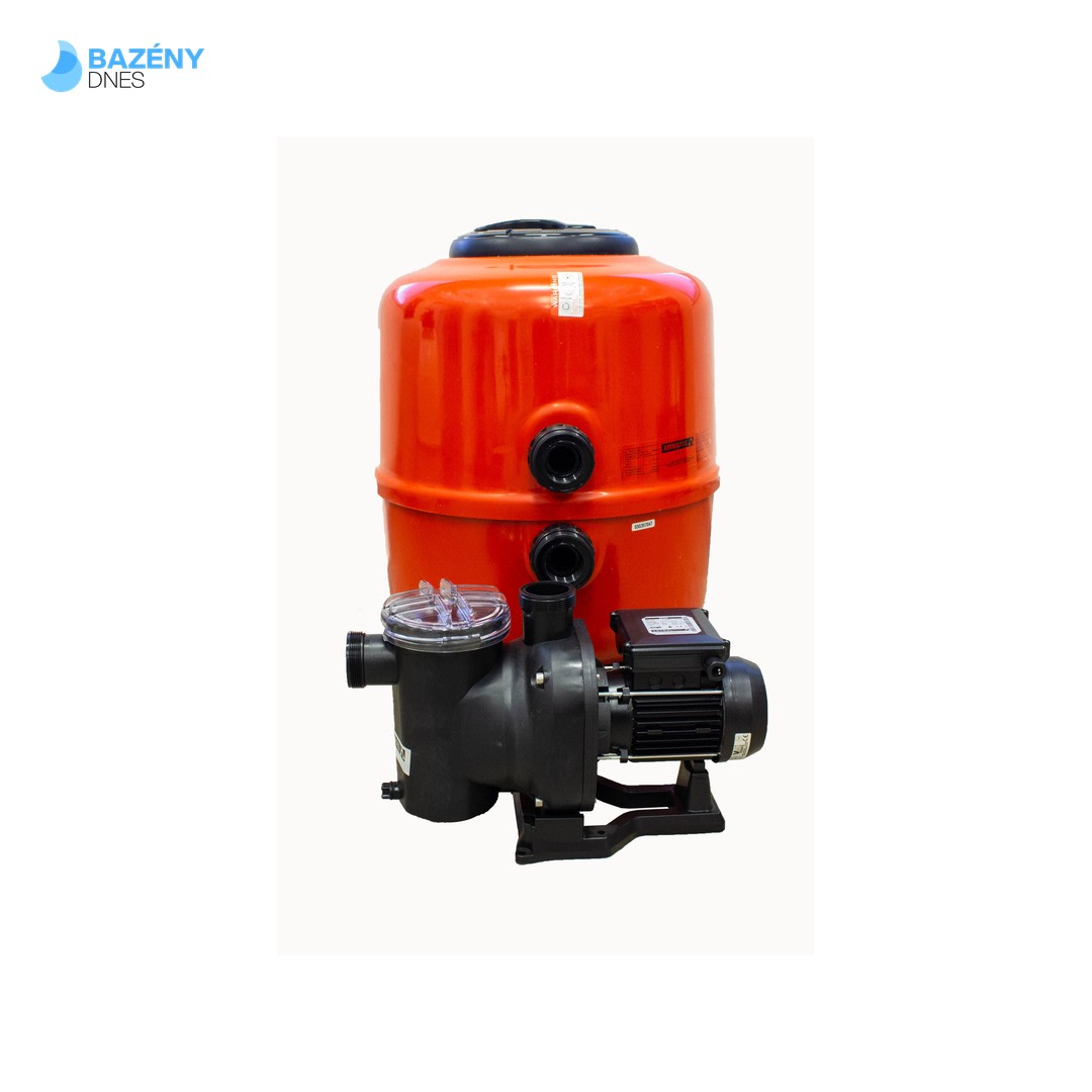 Monoblock Bilbao D500 9 m3/h oldalsó 6 - utas szelep 1, 5˝ szénszivattyúval