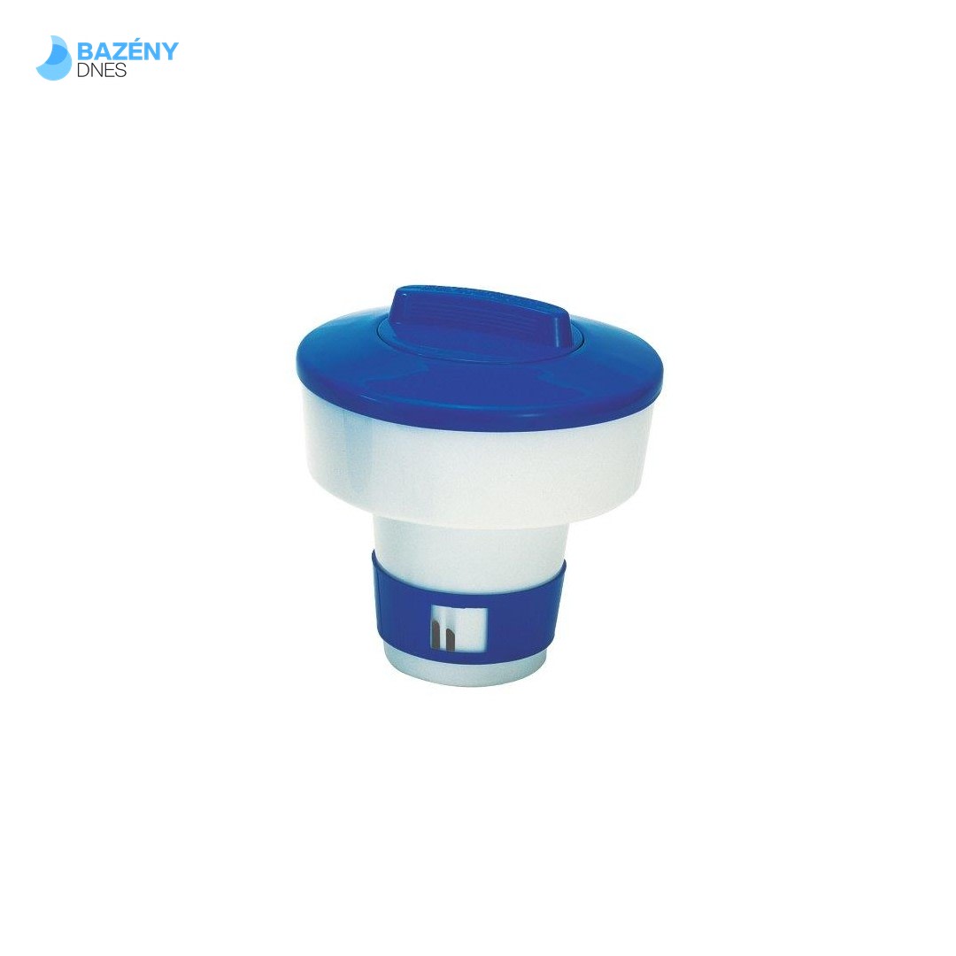 Plovoucí dávkovač s regulací množství chemikálie – střední