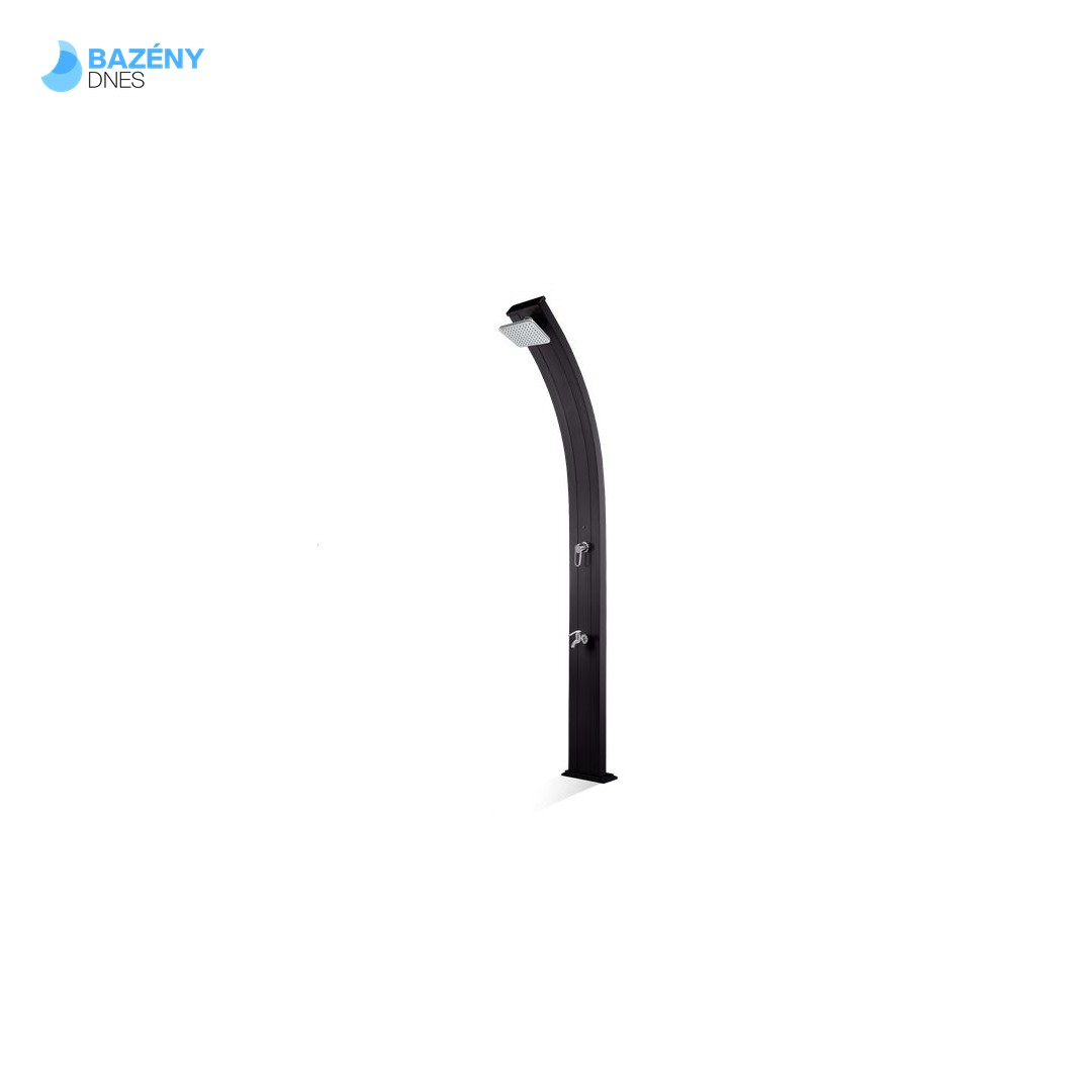 Solární sprcha s oplachem nohou SPRING černá