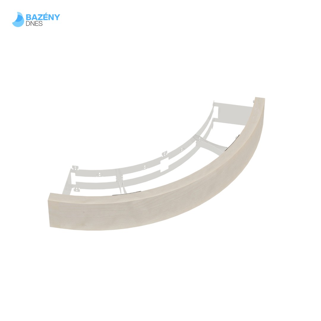 Ochranný rám na saunová kamna ARIES - rohová (Aspen)