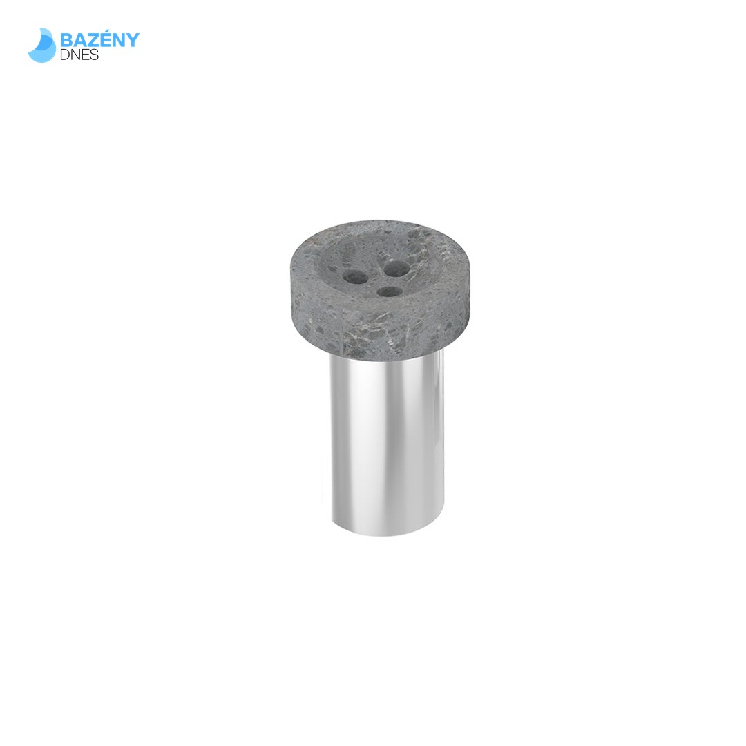 Válcový saunový zvlhčovač do kamen 0, 6l