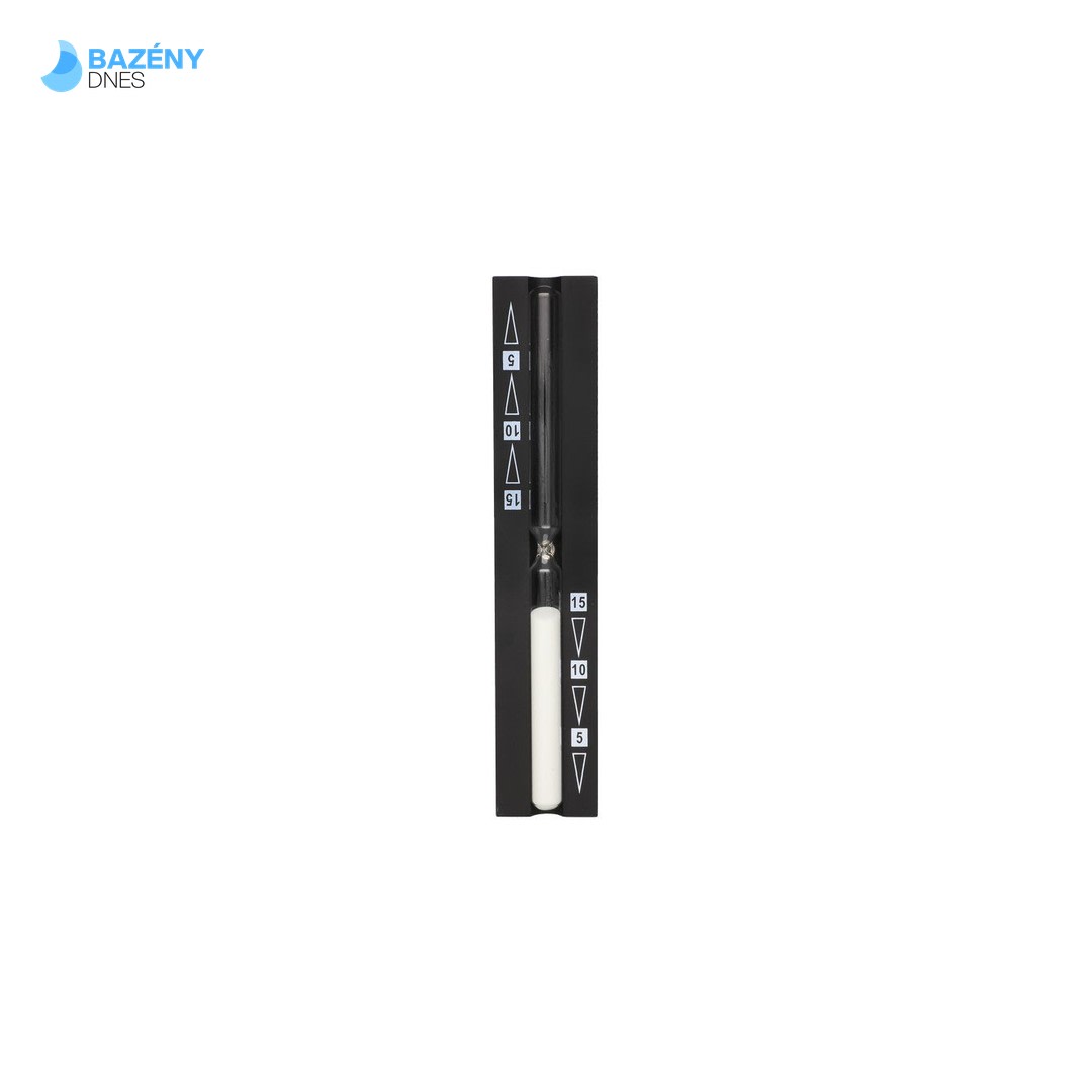 RENTO Saunové přesýpací hodiny - ČERNÉ