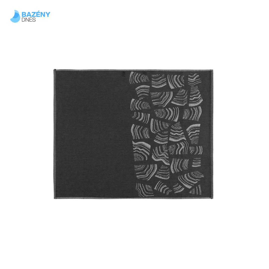 RENTO Podložka sedáku Pino černý, 50x60 cm