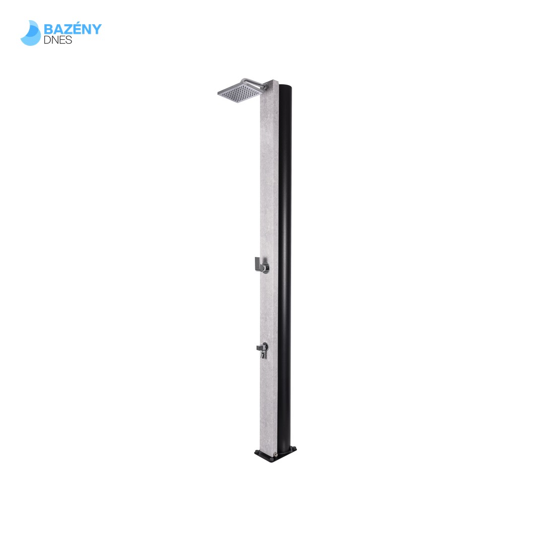 Solární sprcha GARDEN ŽULA s oplachem nohou