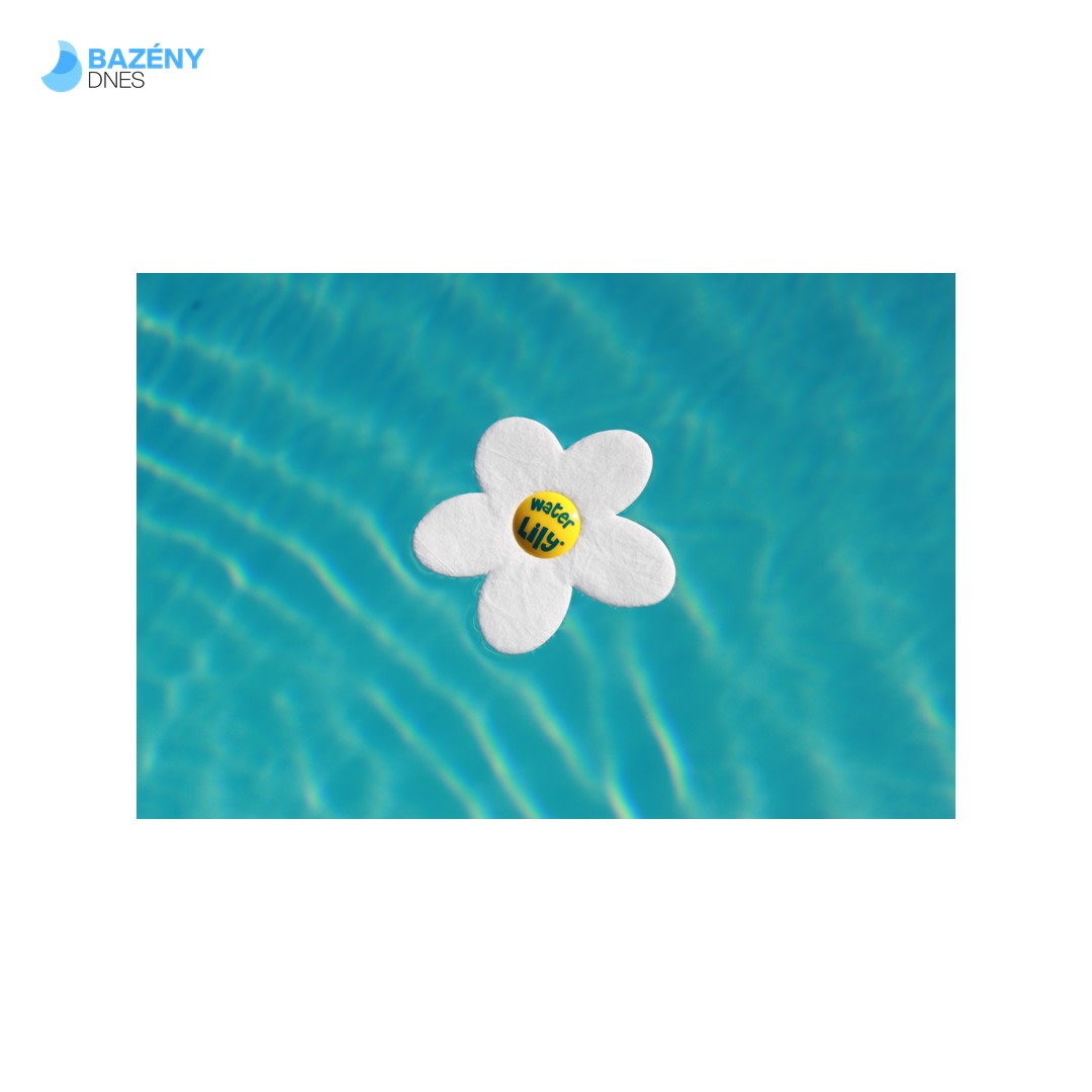 Absorpční houbička na mastnoty Water Lily (1 balení = 6ks)