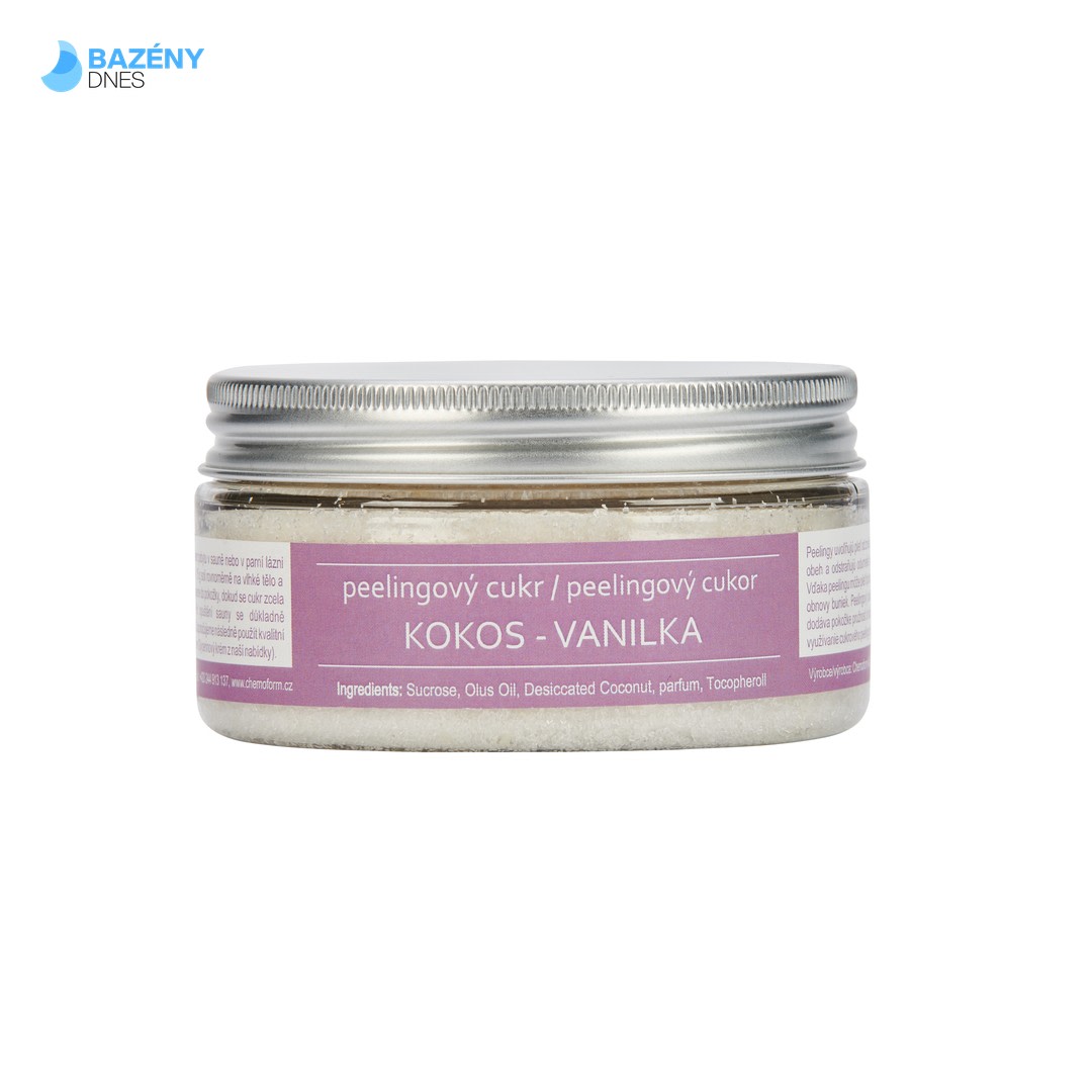 Cukrový peeling - Kokos - vanilka 225g