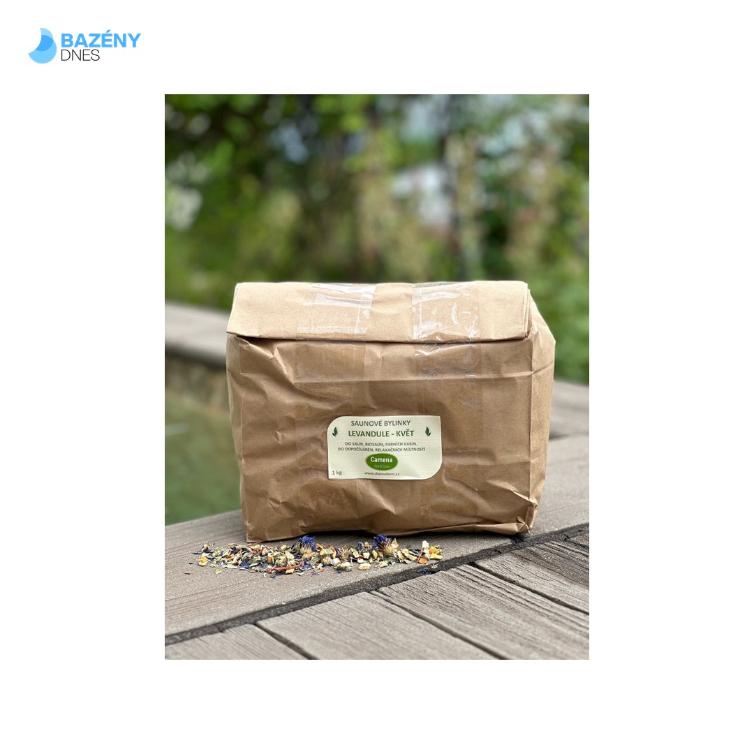 Saunové bylinky LEVANDULE KVĚT 1Kg
