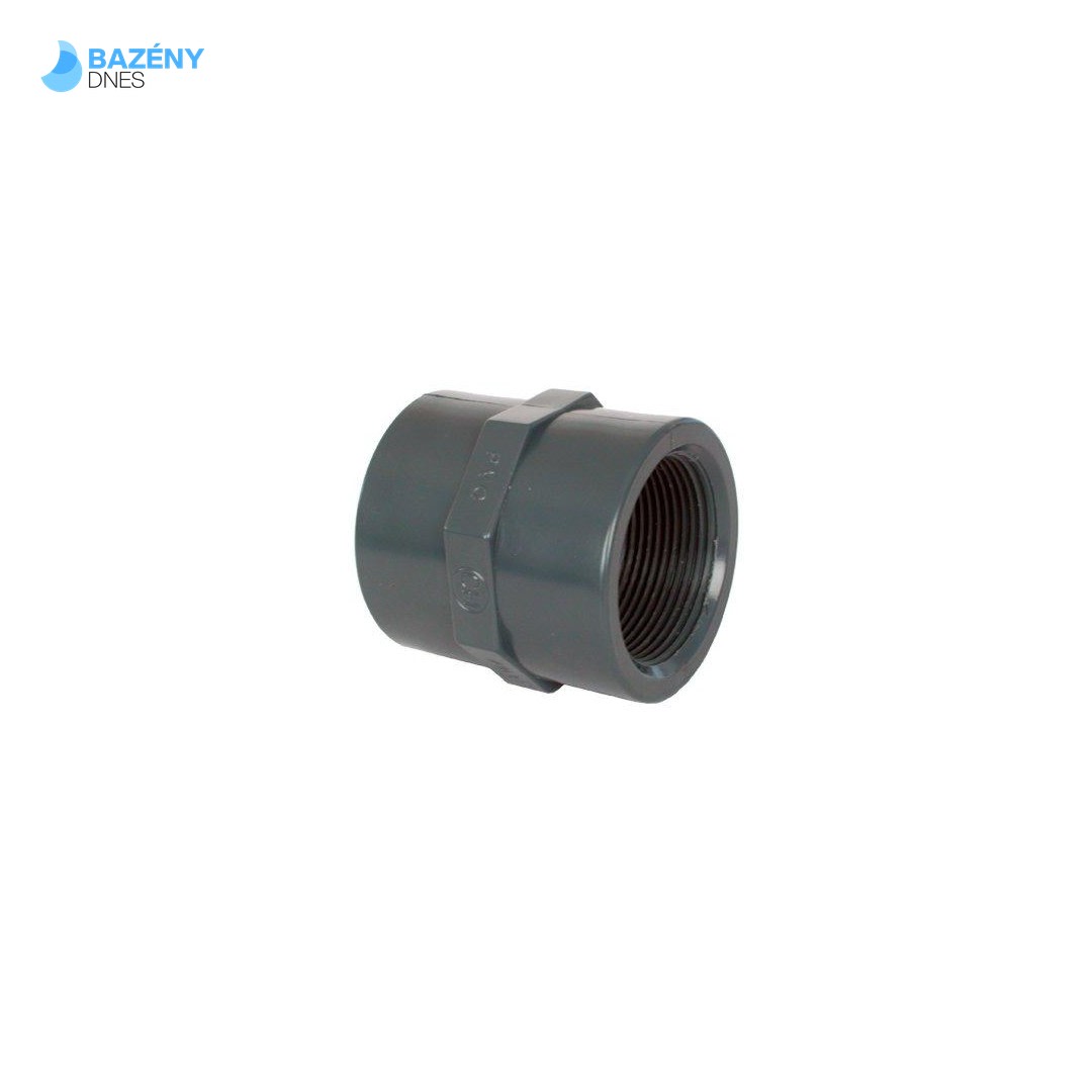 PVC tvarovka - Mufna 3/8“ int.