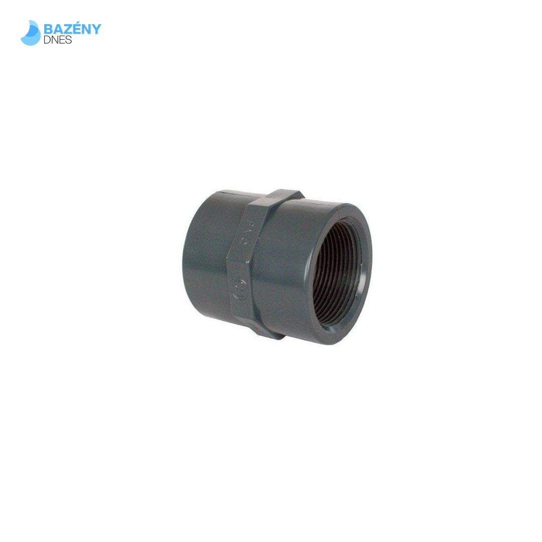 PVC tvarovka - Mufna 75 x 2 1/2“