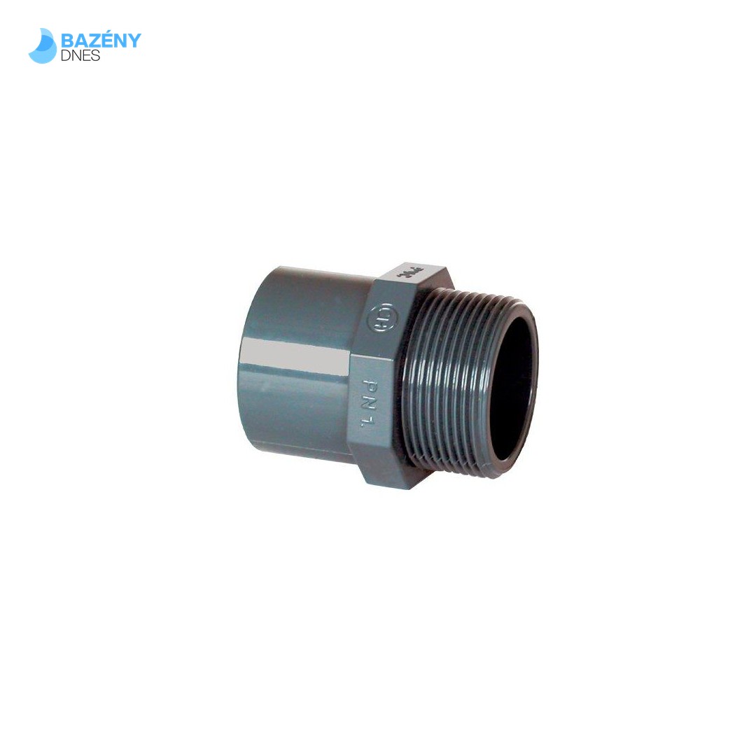 PVC tvarovka - Přechodka 40–32 x 3/4“ ext.