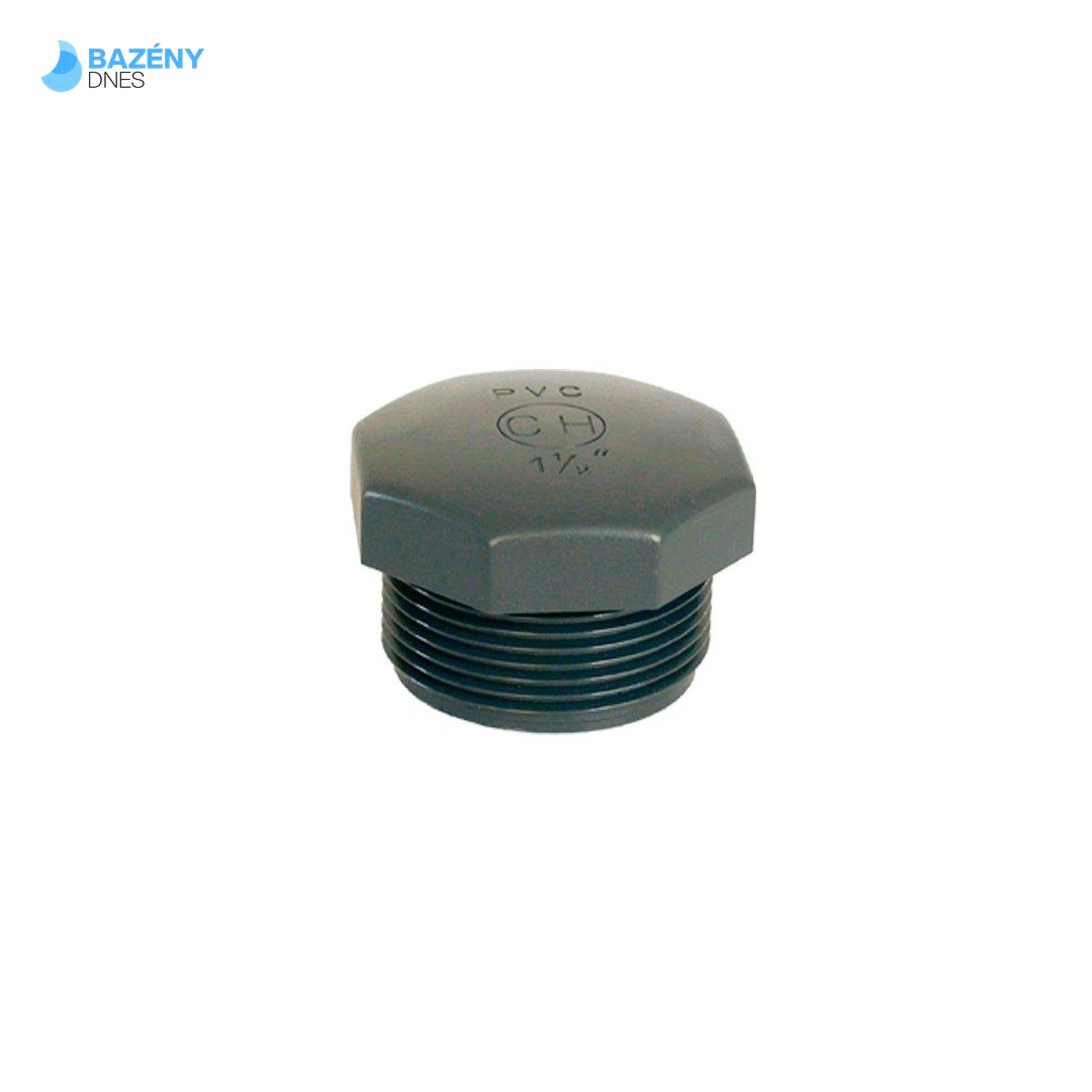 PVC tvarovka - Zátka 2“ ext.