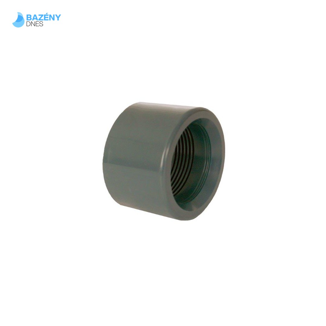 PVC tvarovka - Redukce krátká vkládací se závitem 40 x 1“ int.