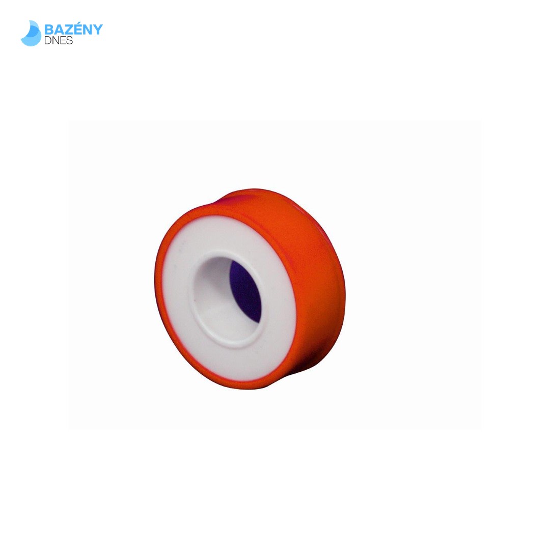 Teflonová páska šířka 12 mm x síla 0, 1 mm délka 12 m (č)