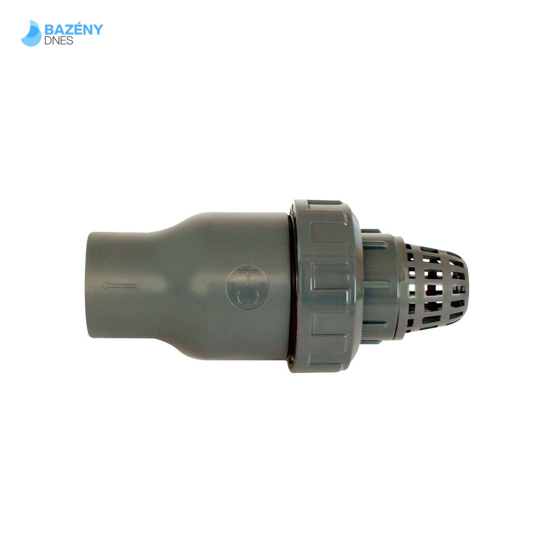 Tvarovka - Kuželový zpětný ventil 90 mm se sacím košem