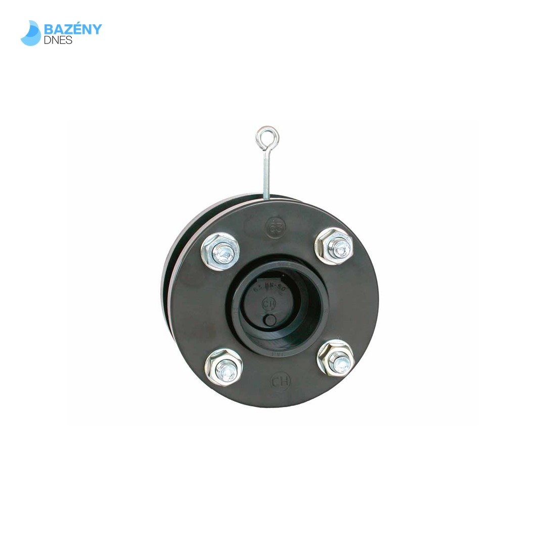 Zpětná klapka s pružinou a přírubou 315 mm