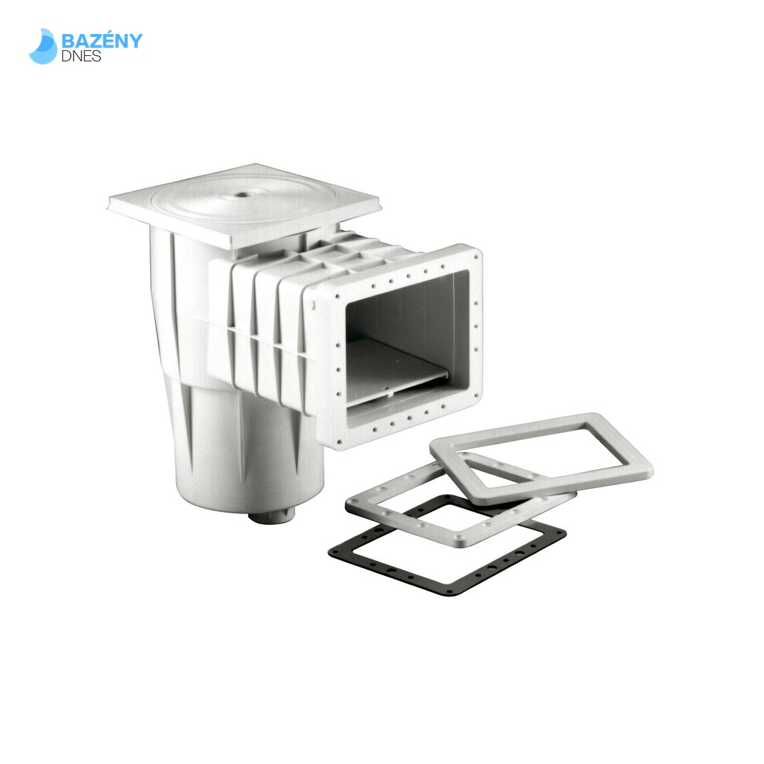 Skimmer Kripsol sání 200 mm x 180 mm, pro fólie, s vak. kotoučem