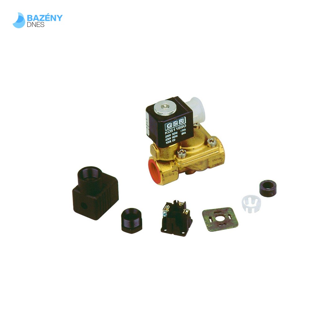 Elektronické hlídání hladiny - Elektromagnetický ventil 3/4“