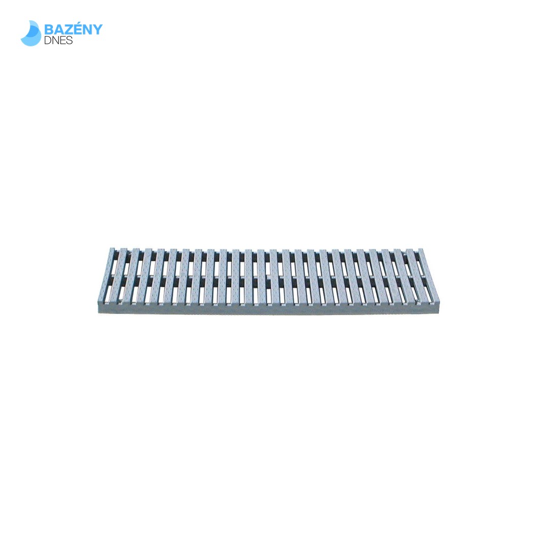 Přelivový žlábek - Rošt 200 x 500 x 20 mm