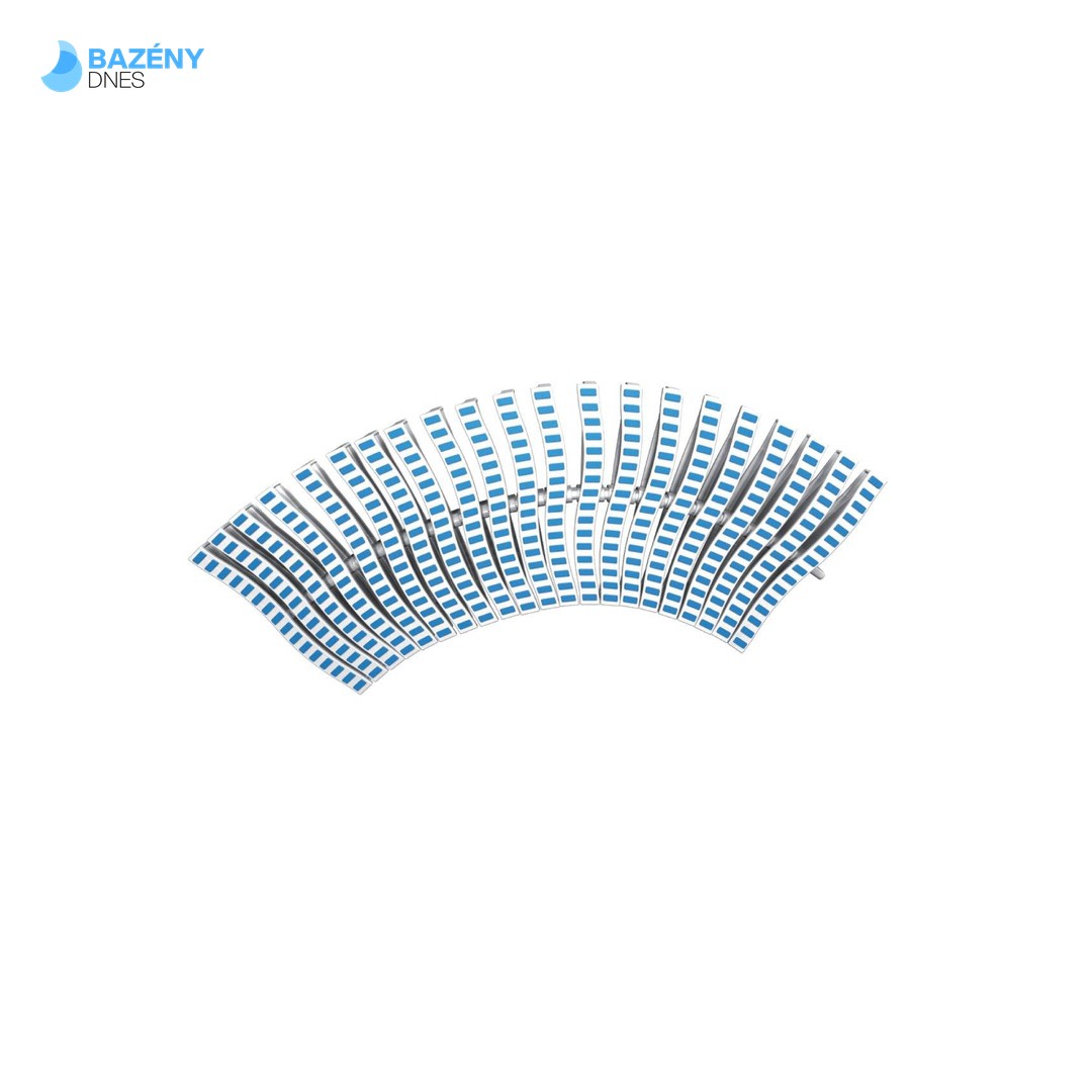 Roll rošt ONDA – flexi, šířka 250 mm, výška 35 mm, délka 500 mm