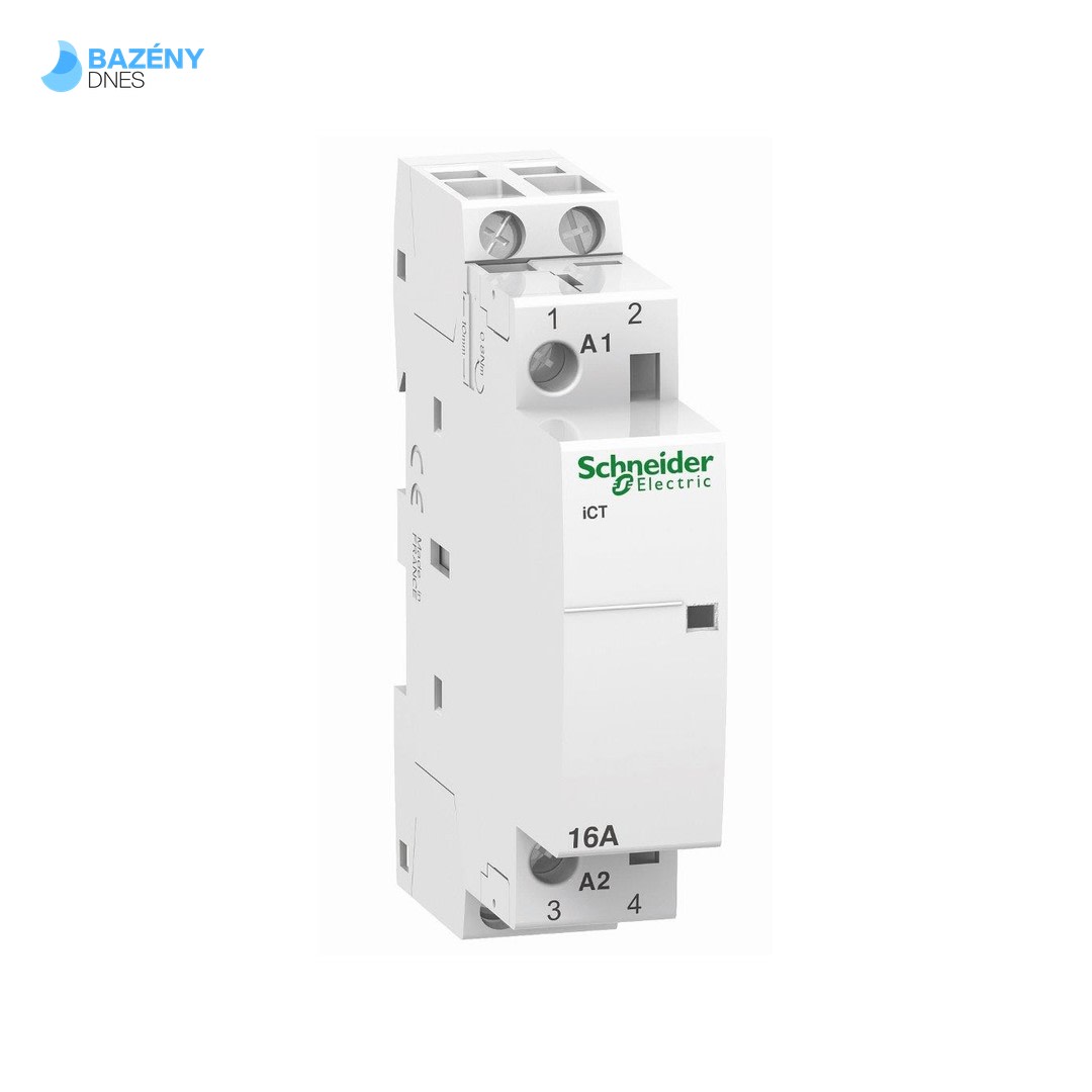 Stykač 2 pólový, 25 A, klasik