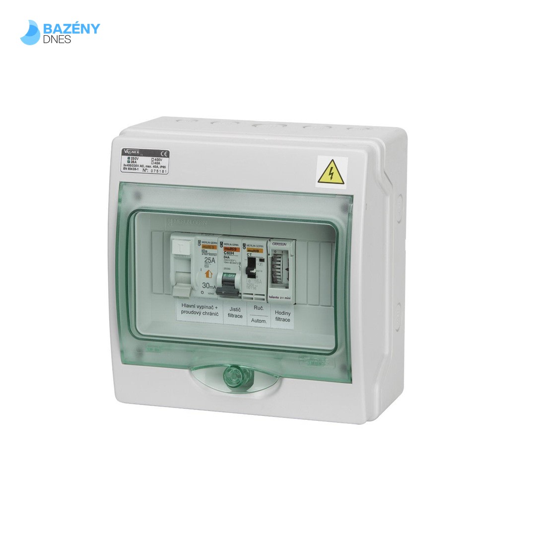 Automatické ovládání pro filtraci - F1