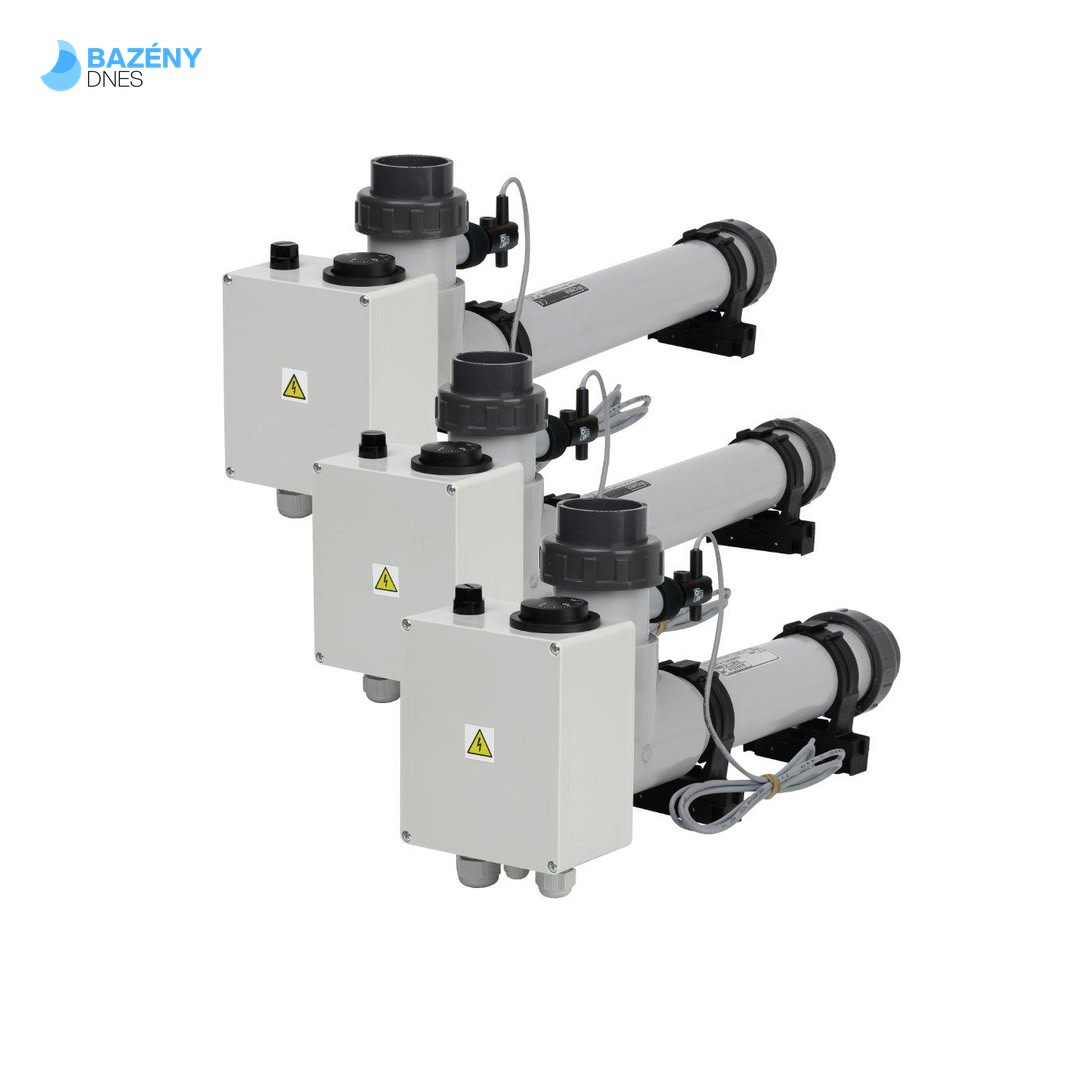 Topení EOVTi - 6, 6 kW, 3 x 230 V, Titan s el. průtokovou klapkou