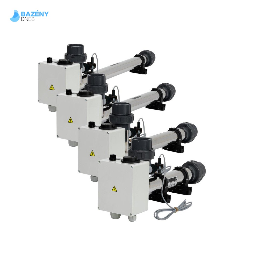 Topení EOVk - 15, 15 kW 400 V, nerez, s el. průtokovou klapkou