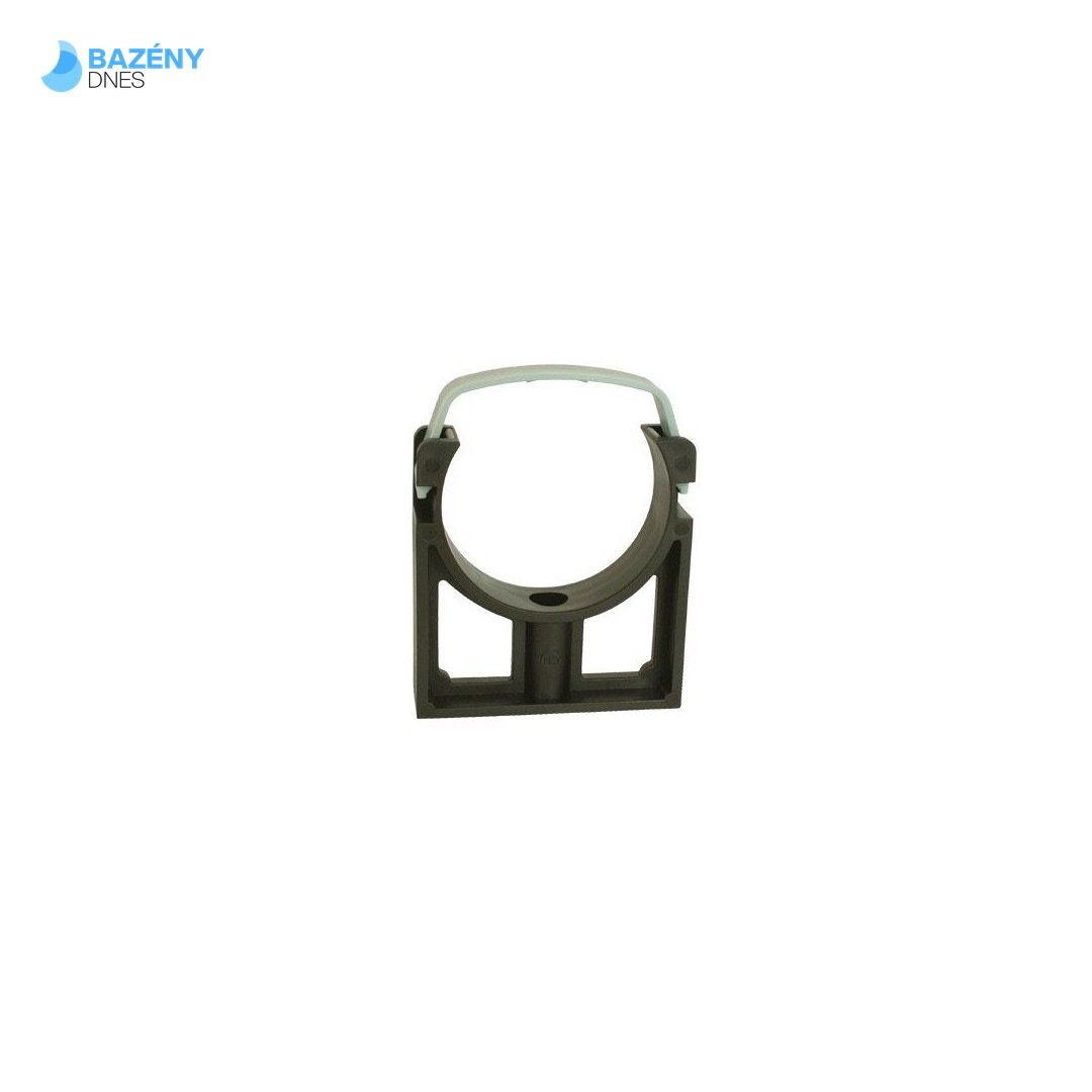 PVC Trubková svorka 75 mm s klipsem CH