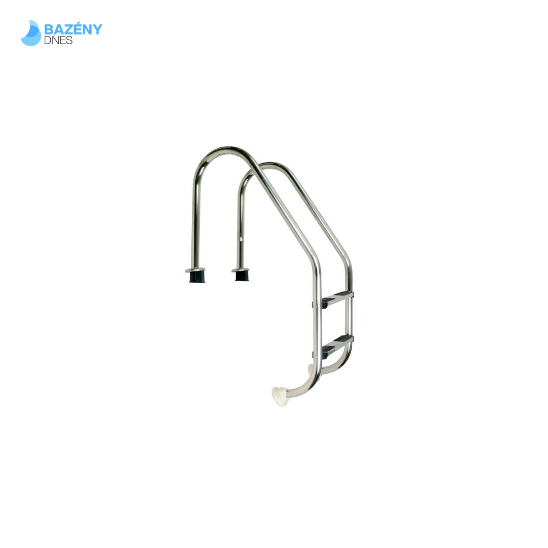 Žebřík nerez Standard s pouzdrem 2 stupňový, AISI 316