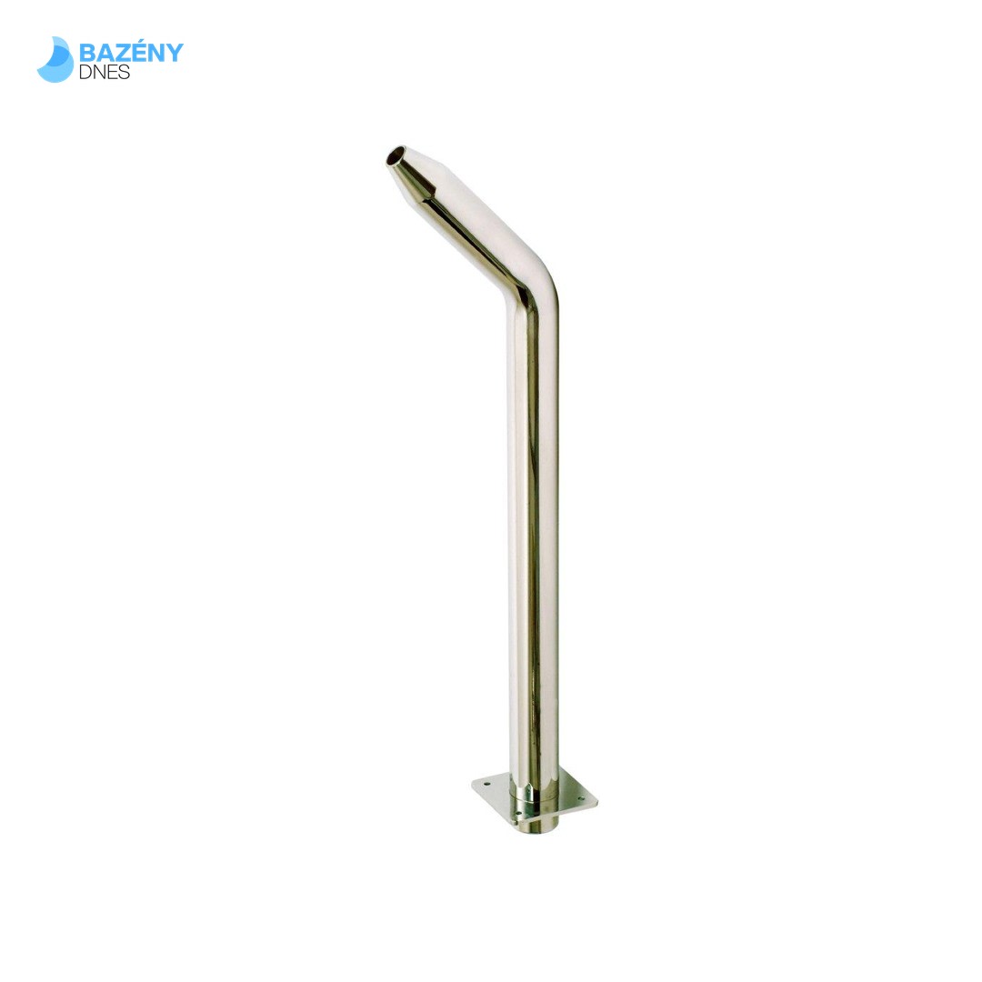 Chrlič - Píšťala vysoká, D25 mm, připojení 63 mm, AISI 316, proud nahoru