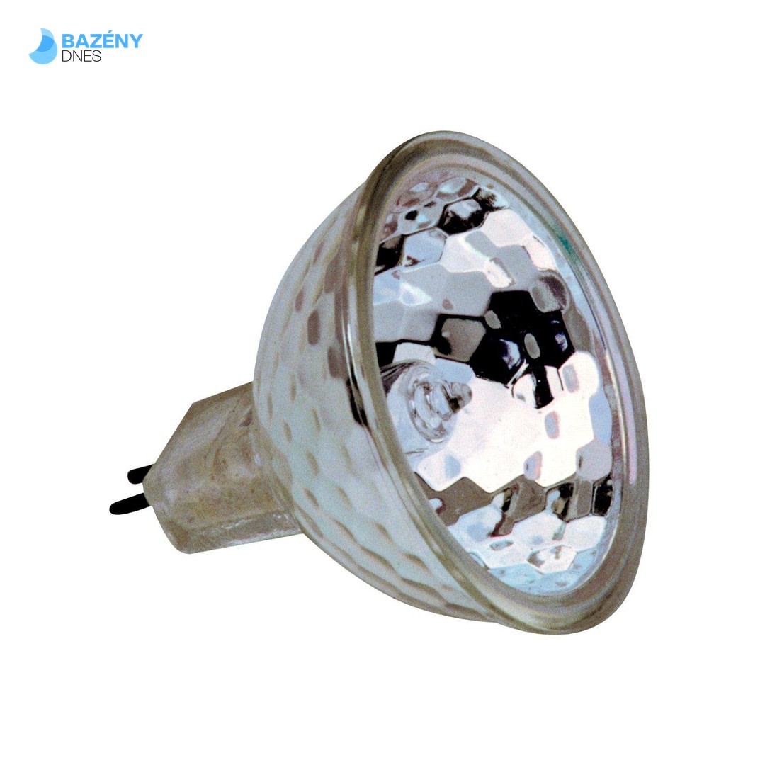 Halogenová lampa HRFG 20 W/12 V – s čelním sklem 35 mm