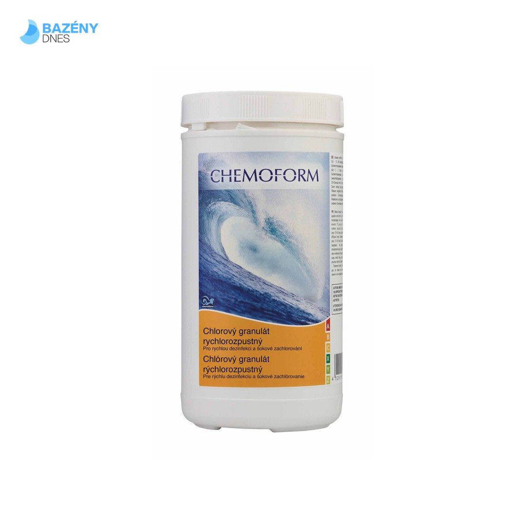 Chlórový granulát rychlorozpustný 1 kg