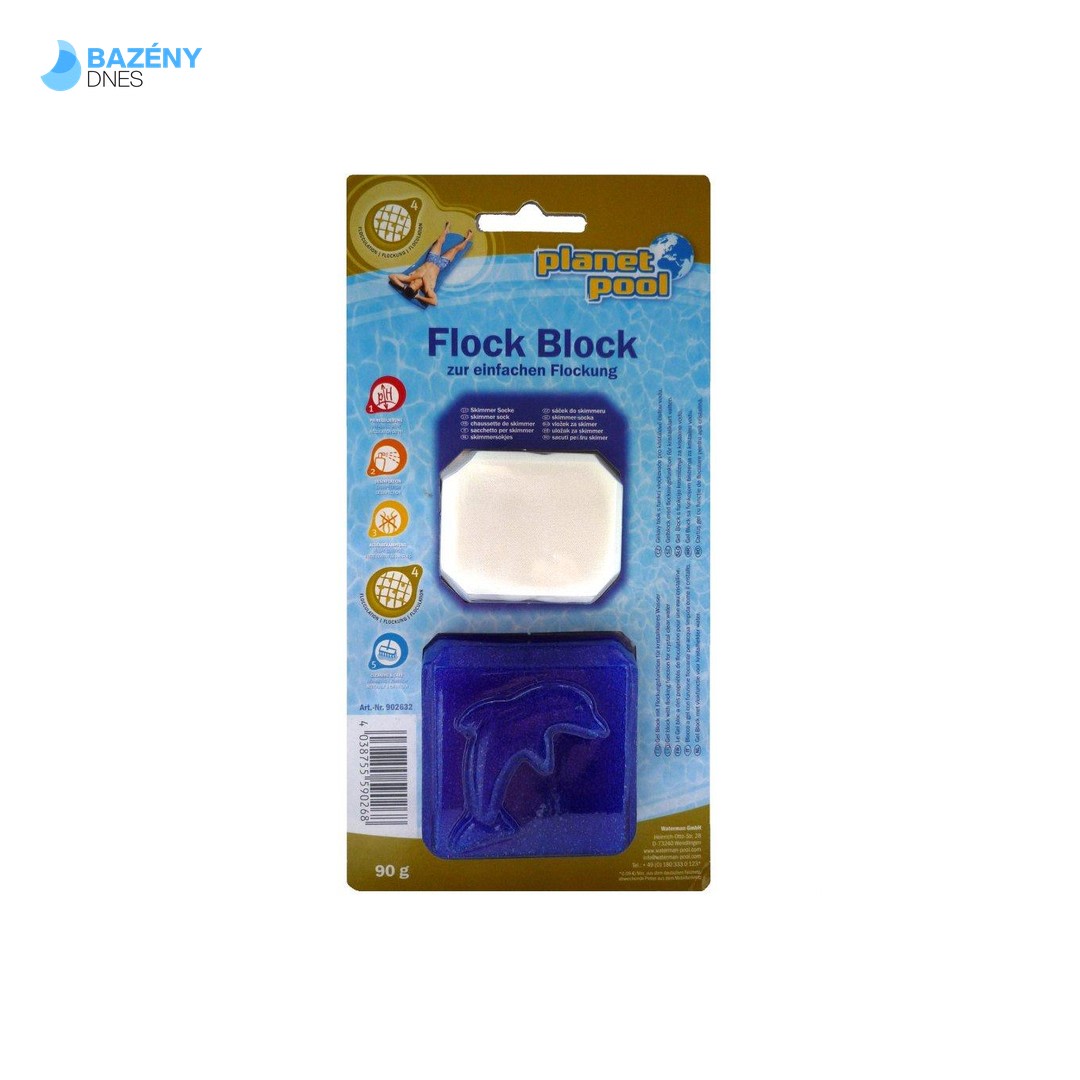 Flock block – gelová tableta