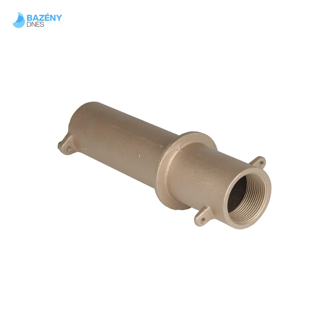 Průchod stěnou pro keramické bazény – 11/2“ x 11/2“, délka 240 mm.