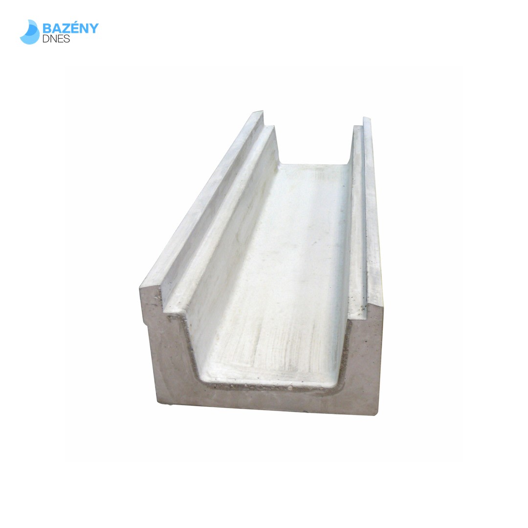 Betonový přelivový žlábek 1, 0 m