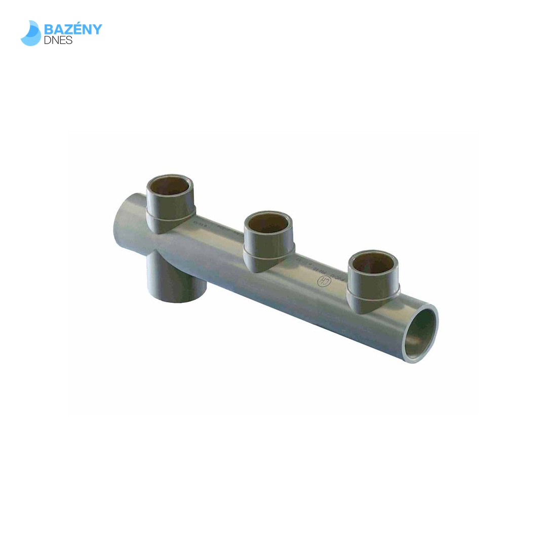 Trojcestné potrubí - středové