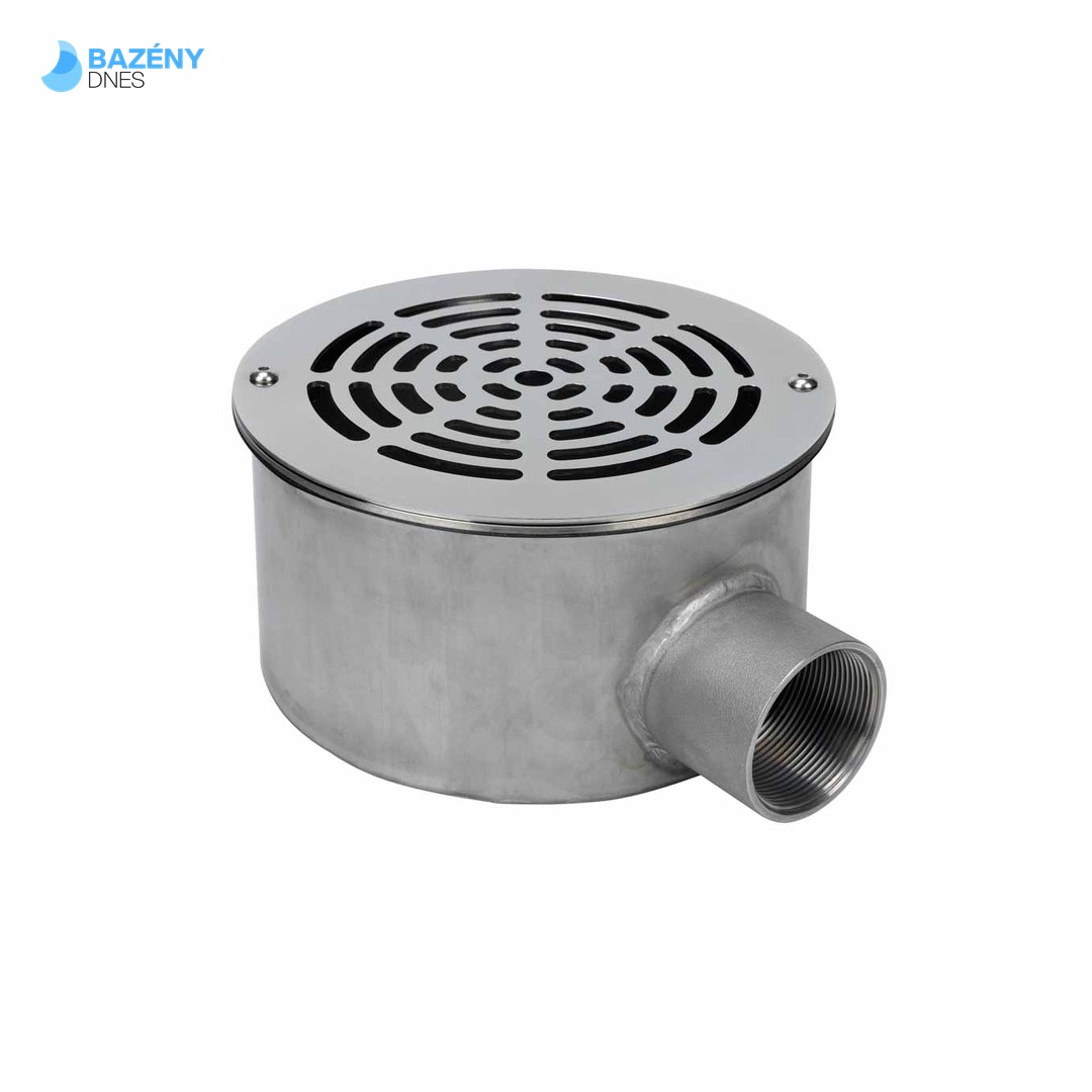 Podlahová výpust NEREZ pro beton - KRUHOVÁ