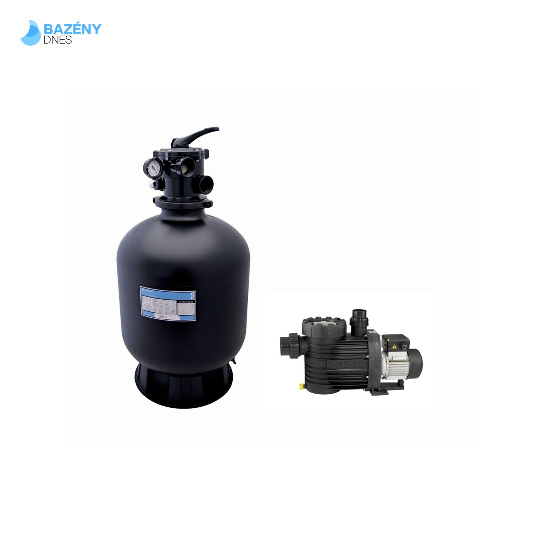 Filtrační zařízení Azur KIT 480 8m3/hod na podstavci s čerpadlem Bettar