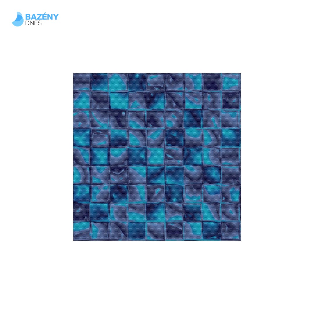 AVfol Decor Protiskluz - Mozaika Electric; 1, 65m šíře, 1, 5mm, metráž