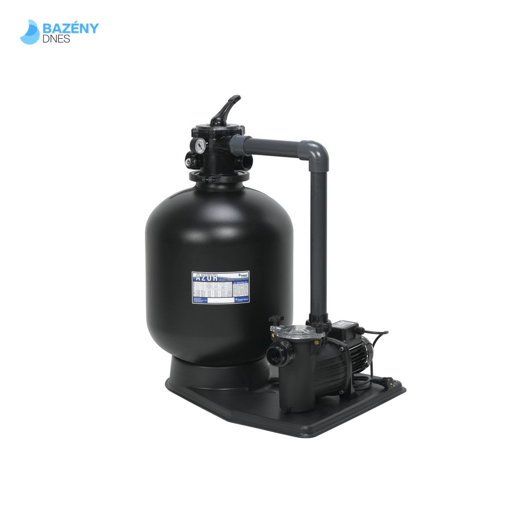 Filtrační zařízení Azur KIT 380 4m3/hod na paletě s čerpadlem Micro Delfino